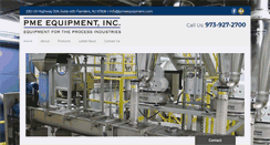 Desktop Screenshot of pmeequipment.com